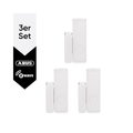 Abus PLMK10100 Nexello Bypass Öffnungsmelder - Bundle (3er Pack)