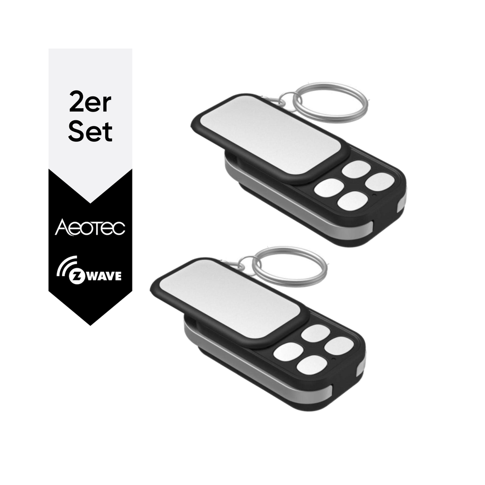 Aeotec Schlüsselanhänger Fernbedienung - Bundle (2er Pack)