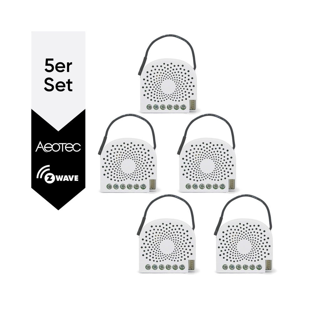 Aeotec Nano Switch - Bundle (5er Pack)